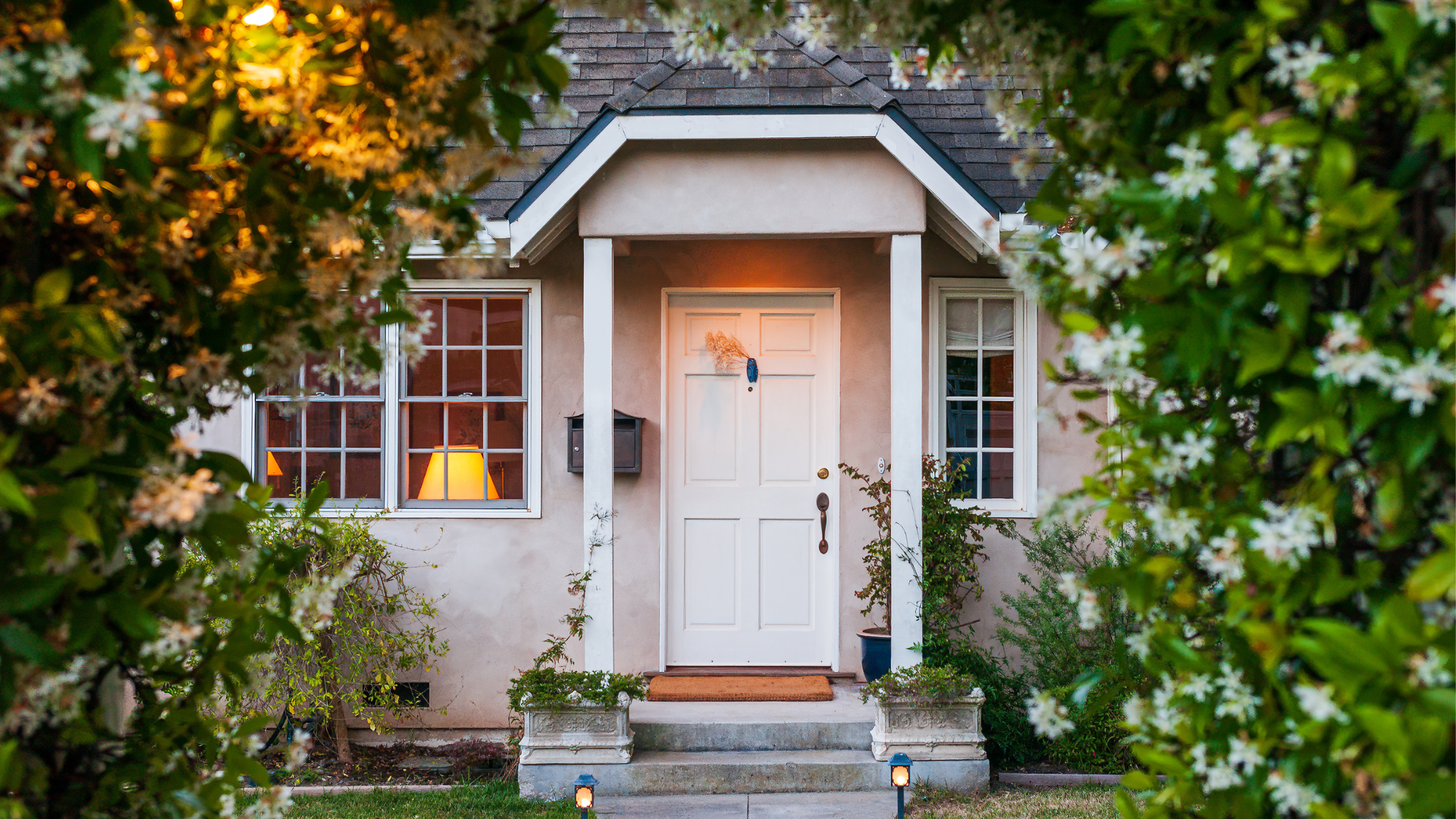 front door of a home