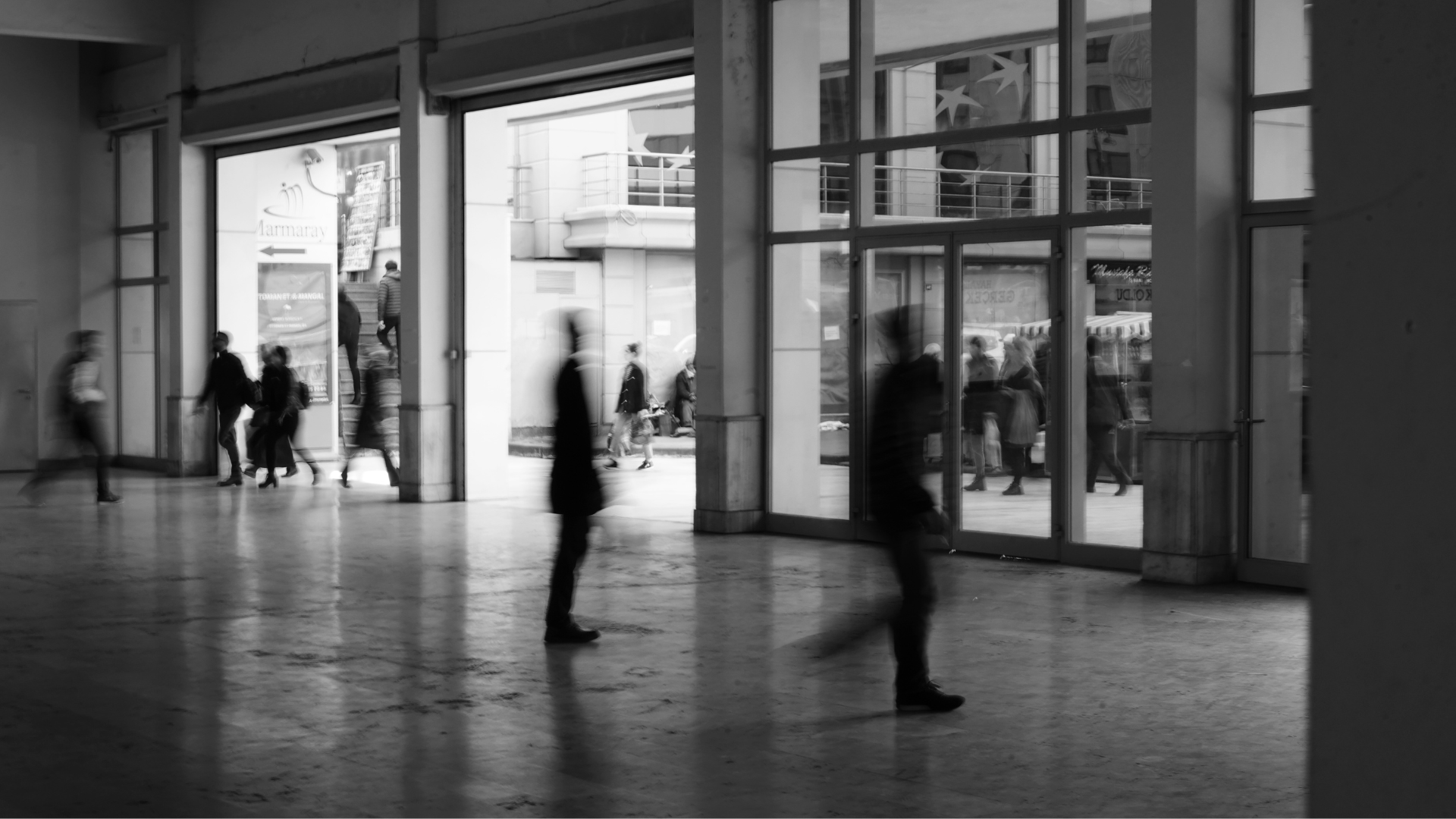 A public place