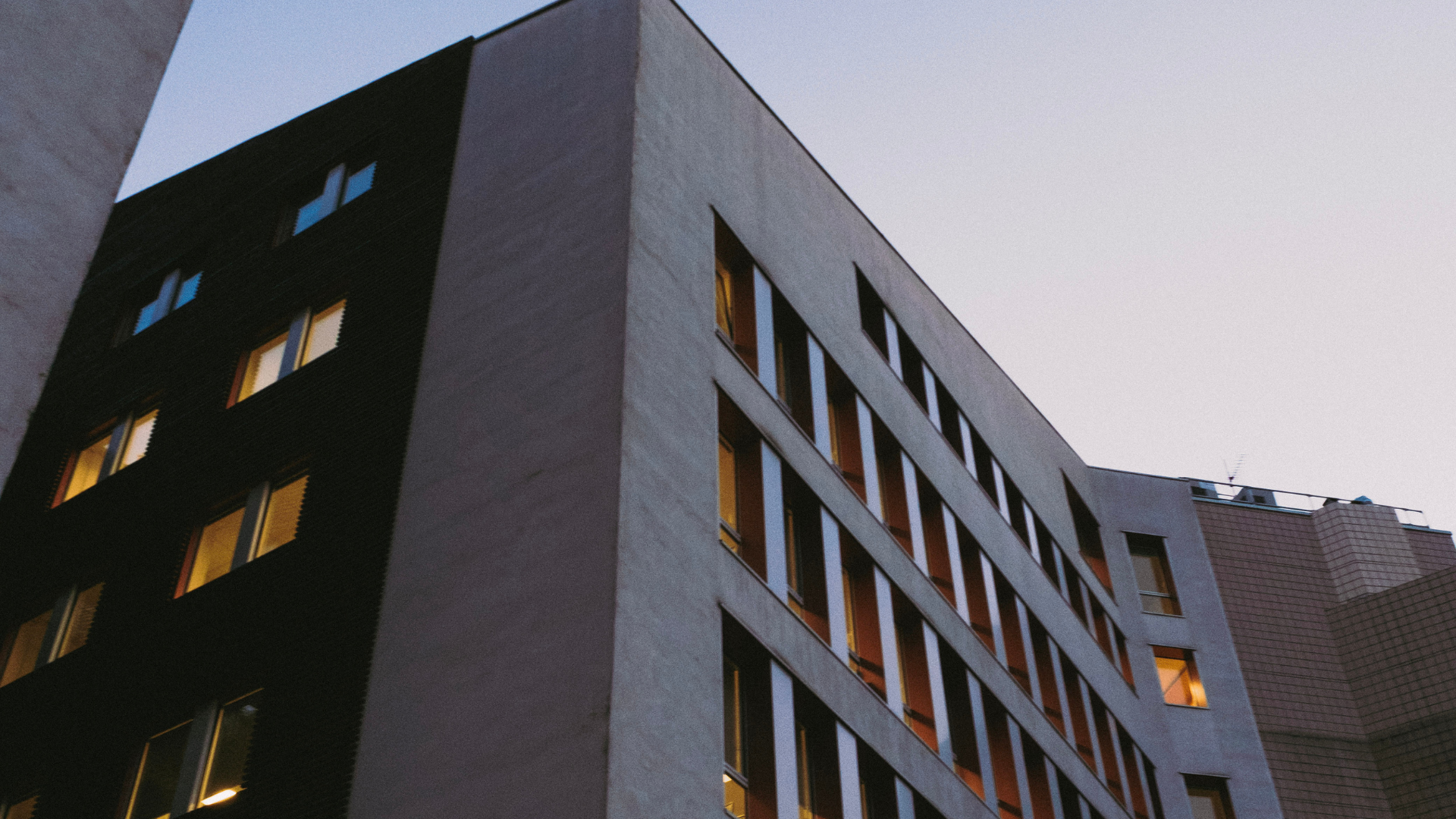 The exterior of a hospital